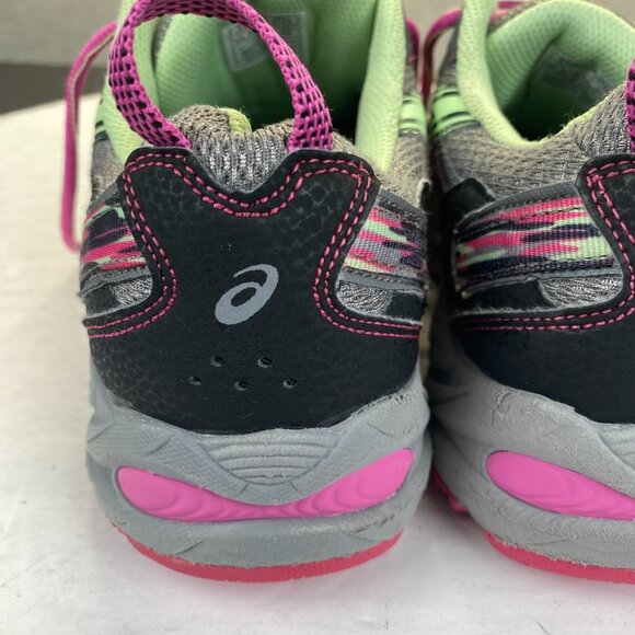 Asics Gel Venture 5 Athletic Running Shoes - T5N9Q - Gray/Lime/Pink - Women 8.5D - Picture 11 of 16